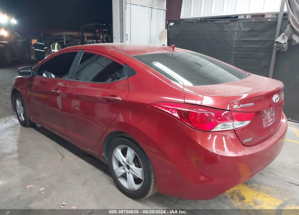 2013 HYUNDAI ELANTRA GLS VIN: KMHDH4AE2DU771291