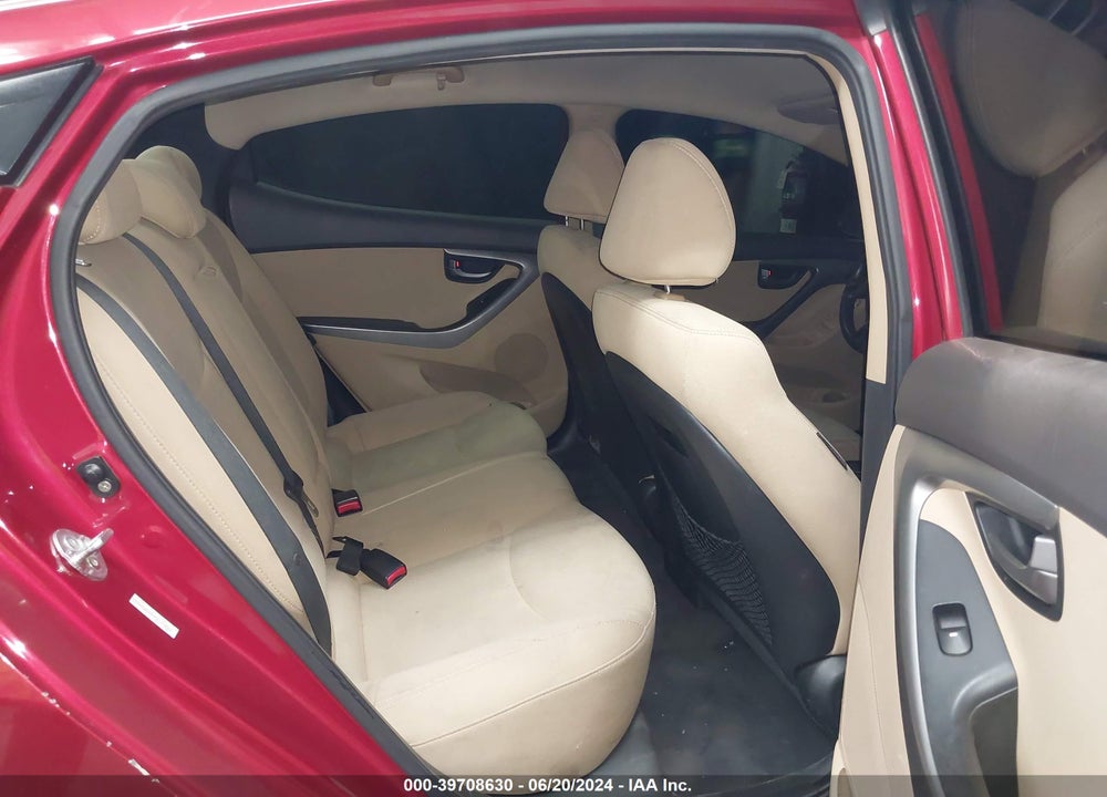 2013 HYUNDAI ELANTRA GLS VIN: KMHDH4AE2DU771291