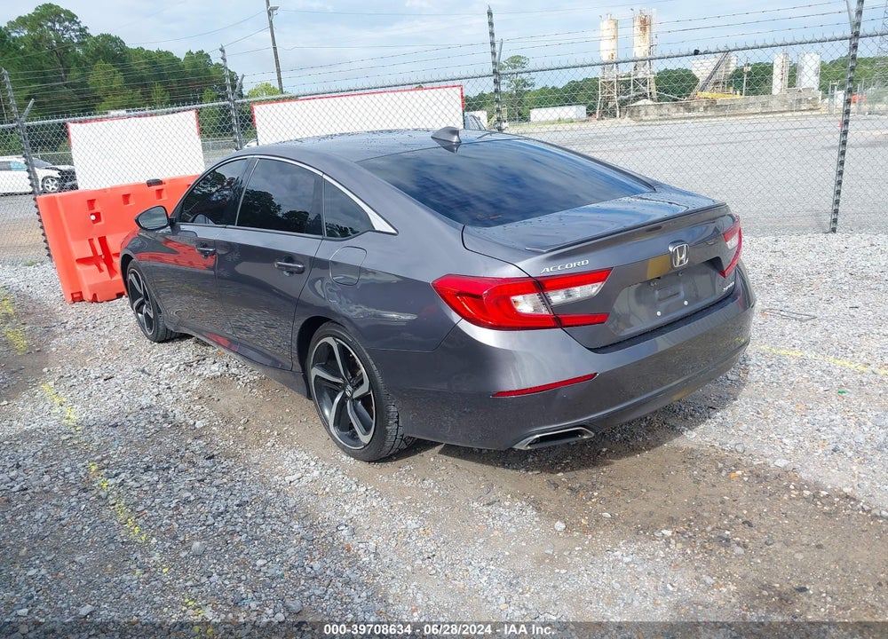 2019 HONDA ACCORD SPORT VIN: 1HGCV1F32KA154925