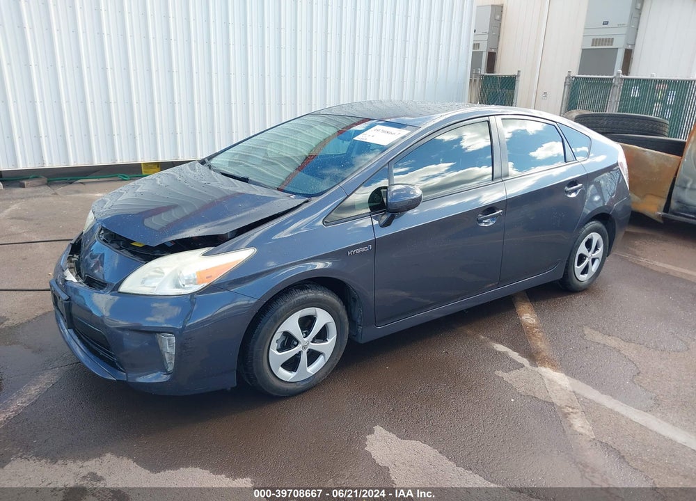 2013 TOYOTA PRIUS FIVE/FOUR/THREE/THREE SE/TWO VIN: JTDKN3DU6D5657628