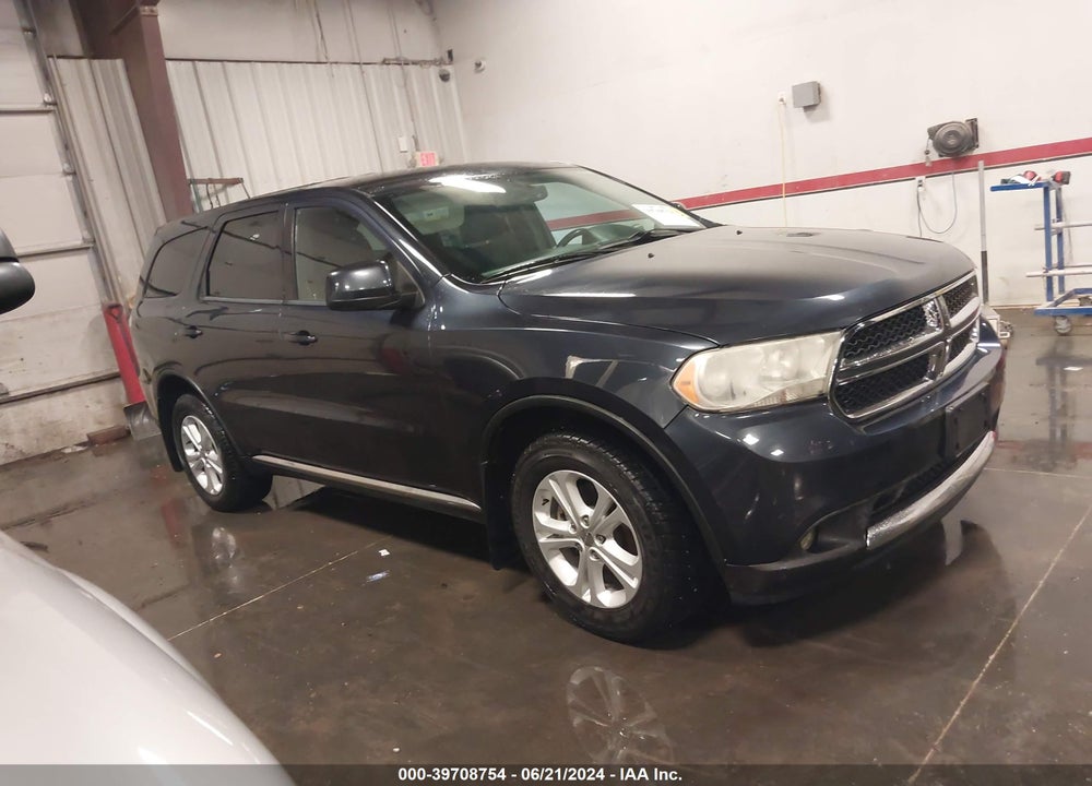 2013 DODGE DURANGO SXT VIN: 1C4RDJAGXDC598325