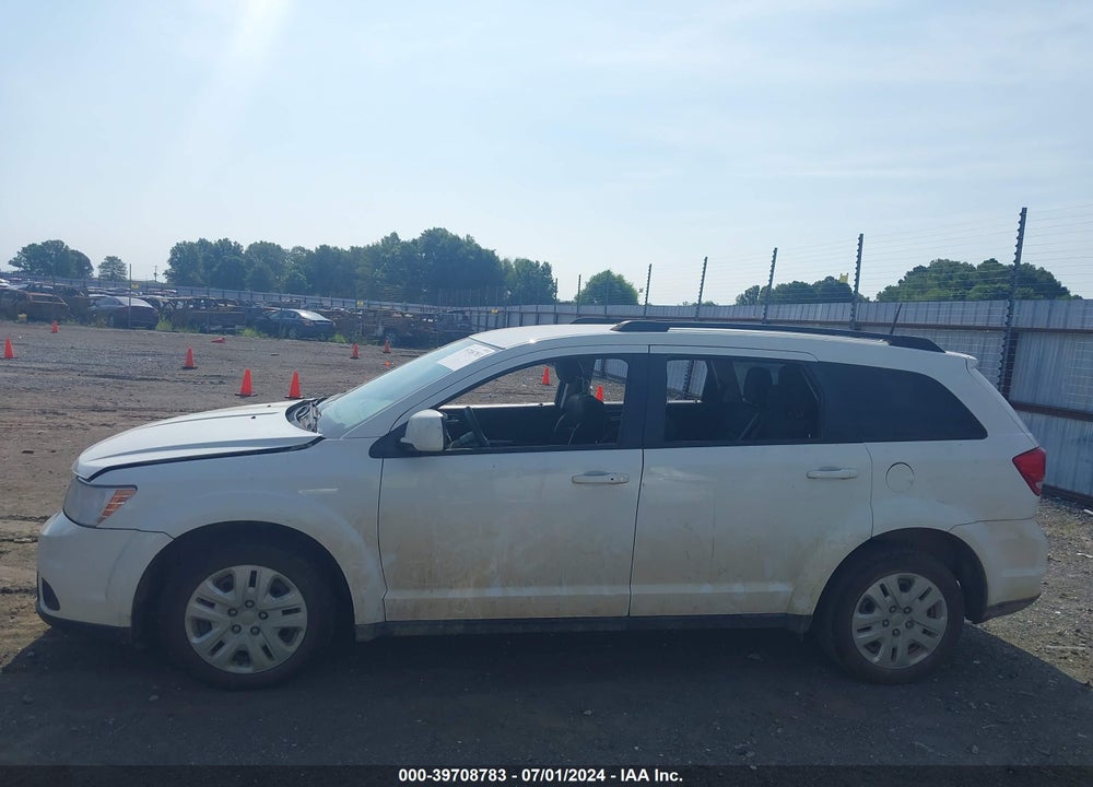 2019 DODGE JOURNEY SE VIN: 3C4PDCBB2KT816250