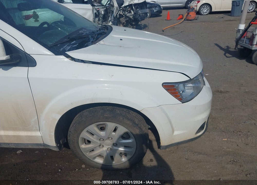 2019 DODGE JOURNEY SE VIN: 3C4PDCBB2KT816250