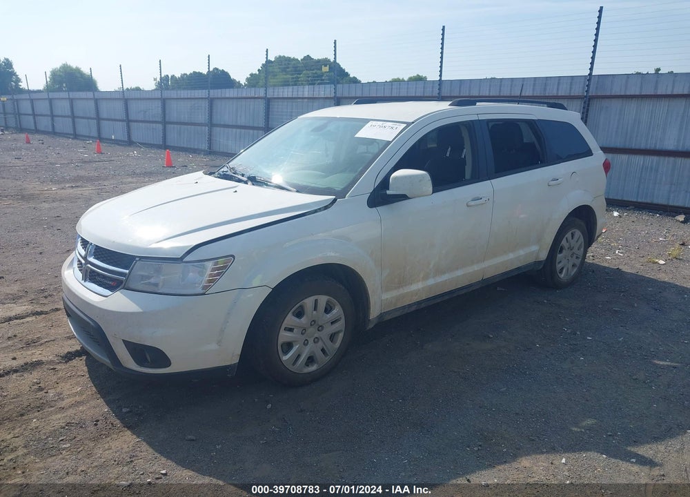 2019 DODGE JOURNEY SE VIN: 3C4PDCBB2KT816250