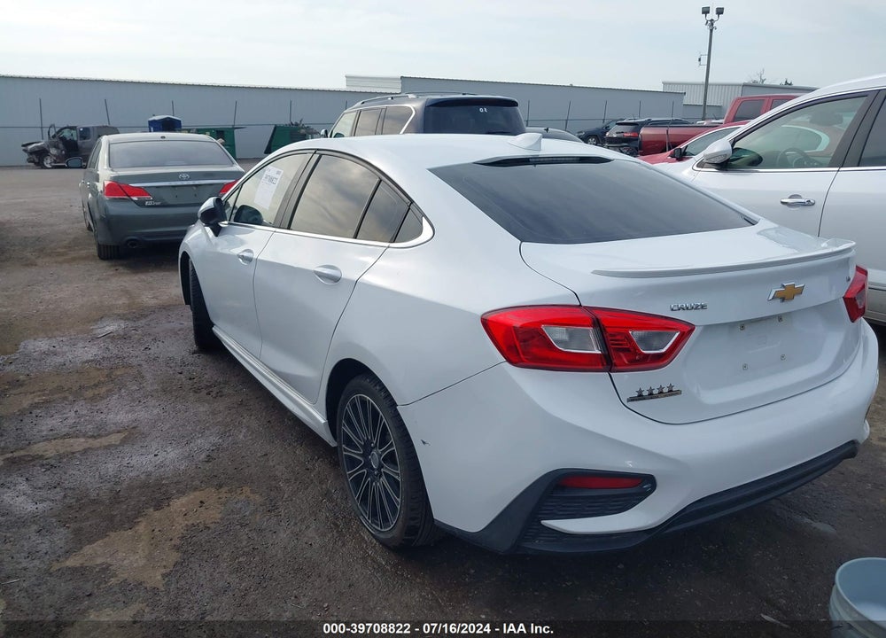 2018 CHEVROLET CRUZE LT AUTO VIN: 1G1BE5SM4J7167048