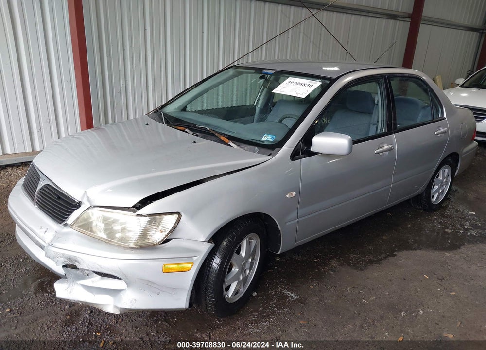 2002 MITSUBISHI LANCER LS VIN: JA3AJ36E02U053748