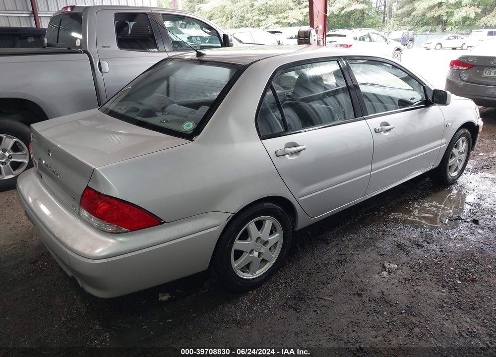 2002 MITSUBISHI LANCER LS VIN: JA3AJ36E02U053748