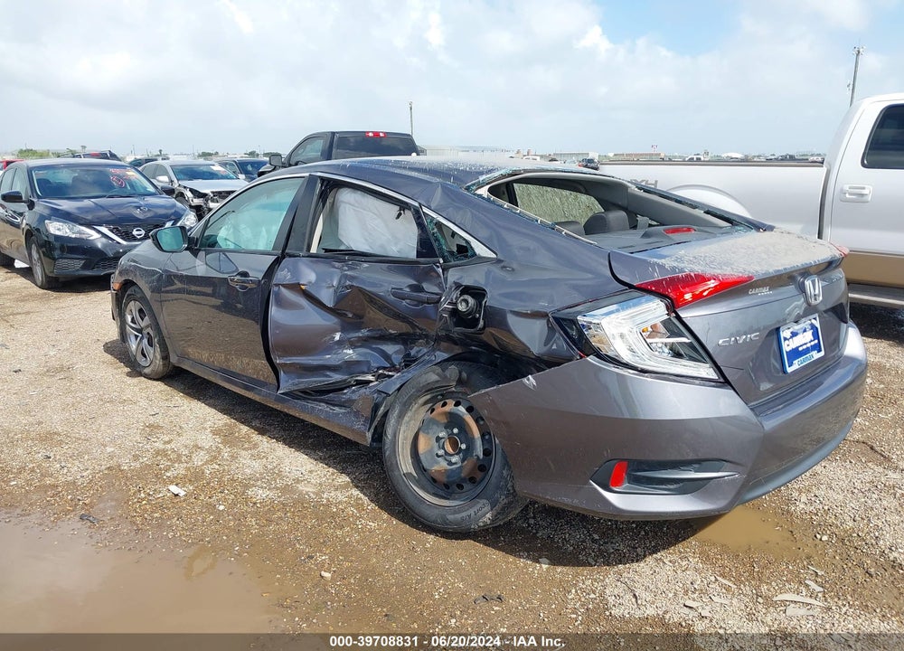 2016 HONDA CIVIC LX VIN: 19XFC2F59GE065303