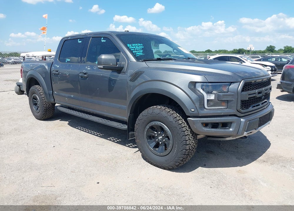2018 FORD F-150 RAPTOR VIN: 1FTFW1RG6JFA61463