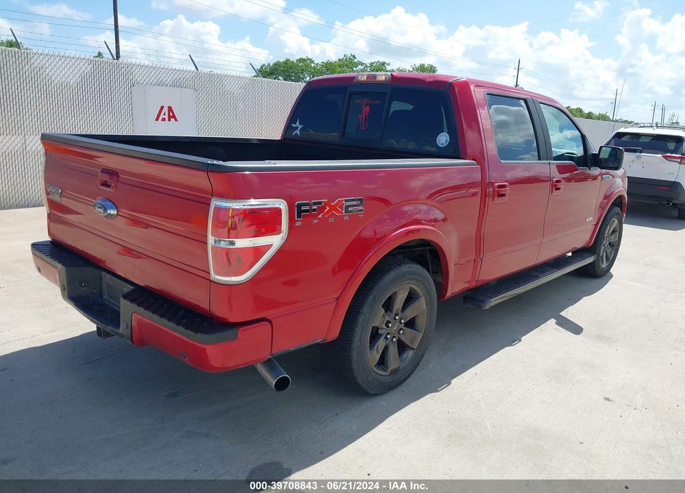2011 FORD F-150 FX2 VIN: 1FTFW1CTXBKE08288