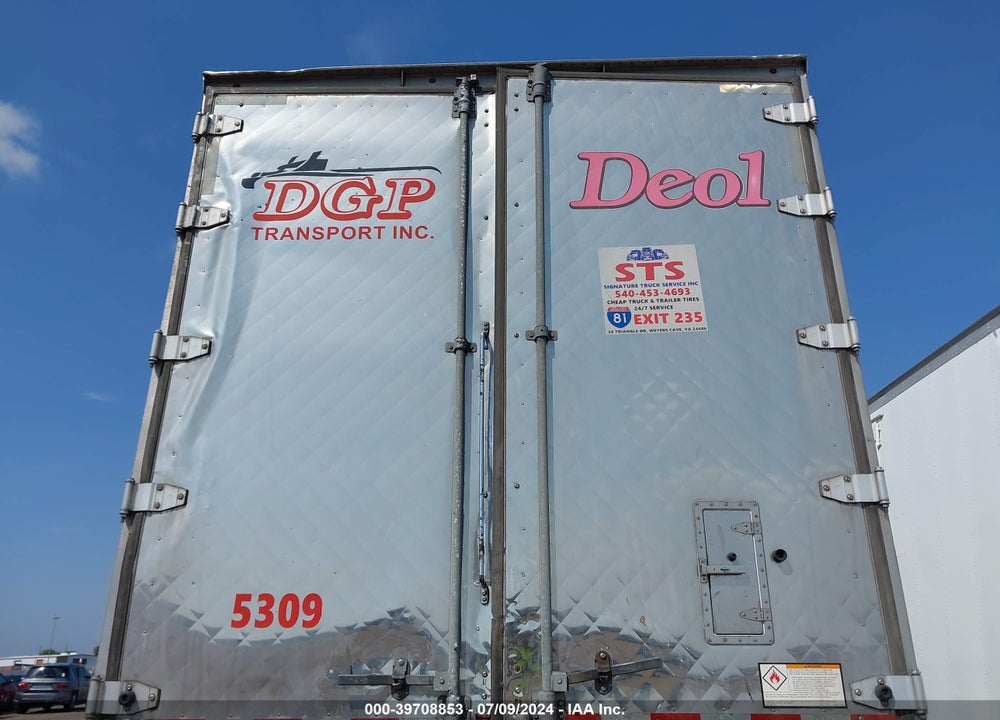 2020 GREAT DANE TRAILERS 53' SEMI TRAILER VIN: 1GR1A0622LB148420