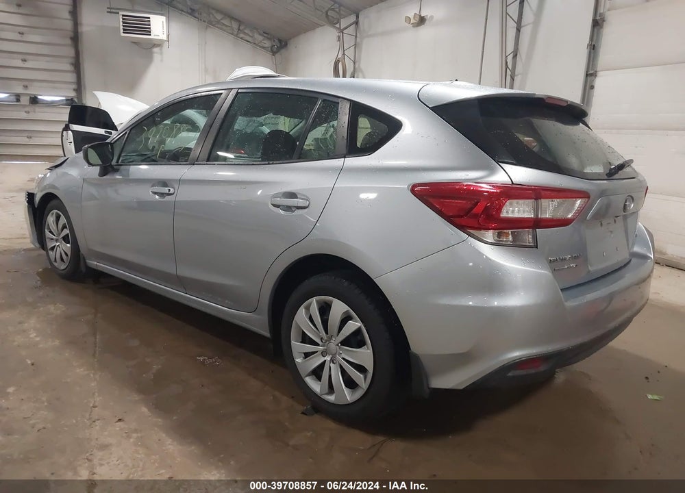 2019 SUBARU IMPREZA 2.0I VIN: 4S3GTAA67K3756053