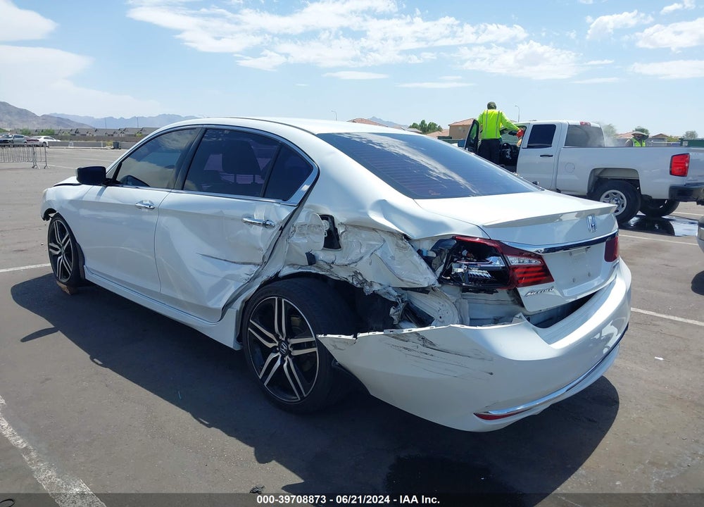 2017 HONDA ACCORD SPORT VIN: 1HGCR2F50HA196157