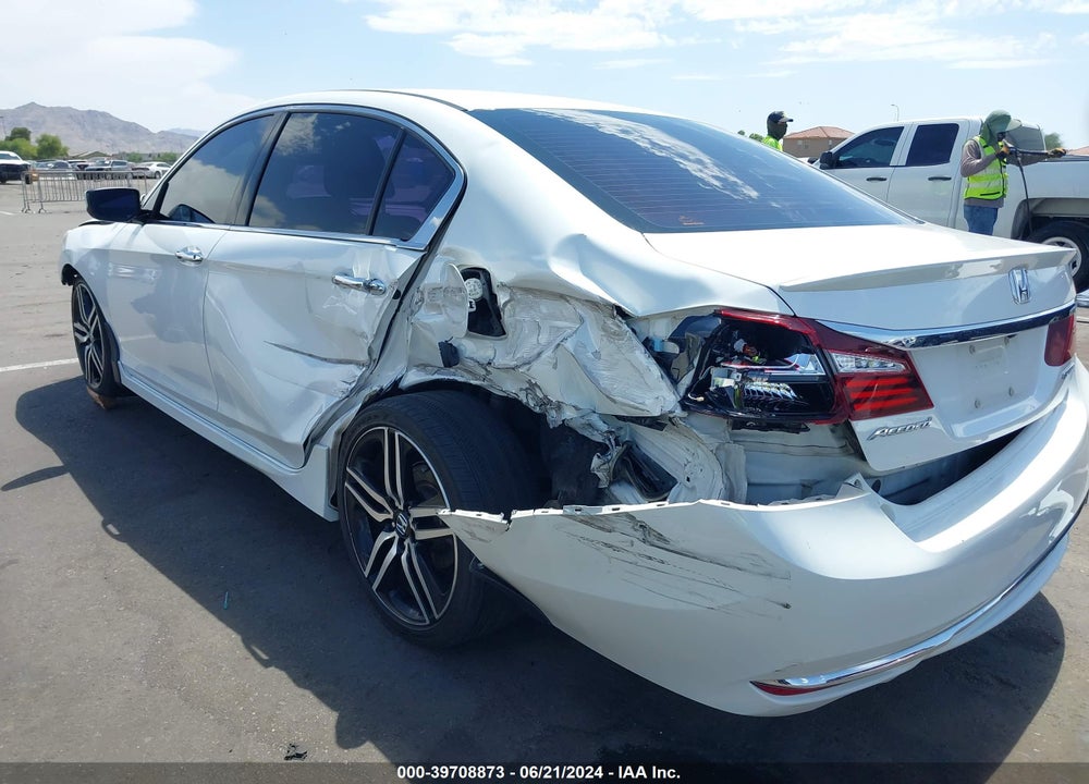 2017 HONDA ACCORD SPORT VIN: 1HGCR2F50HA196157