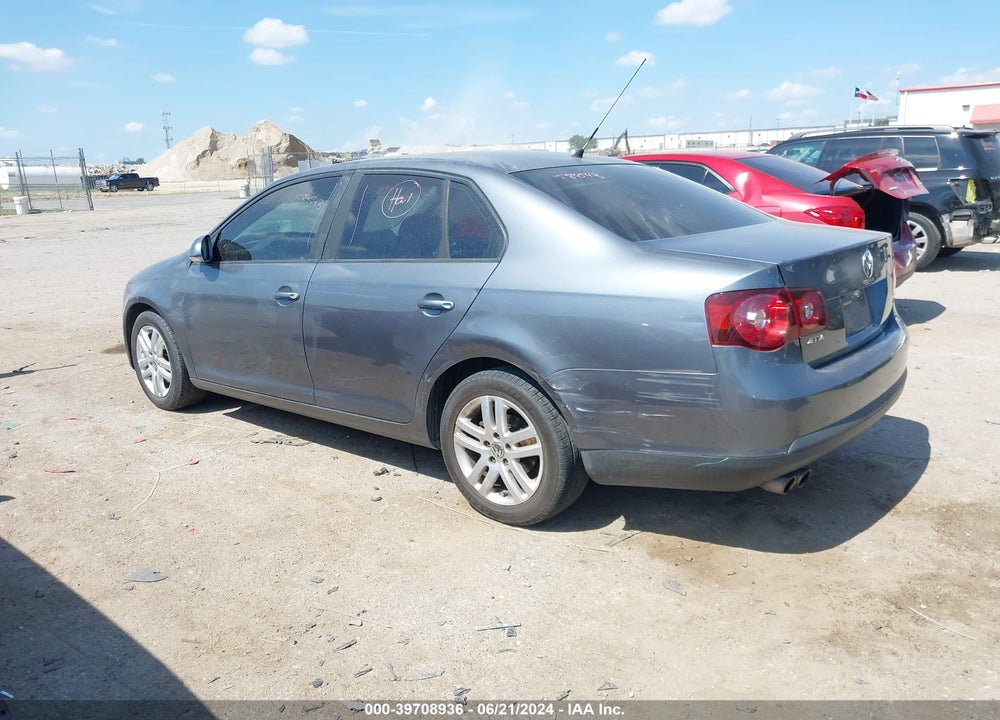 2008 VOLKSWAGEN JETTA S VIN: 3VWJM71K88M151207