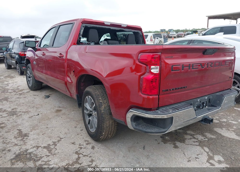 2022 CHEVROLET SILVERADO 1500 LTD 2WD SHORT BED LT VIN: 1GCPWCET5NZ197509