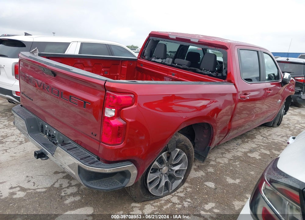 2022 CHEVROLET SILVERADO 1500 LTD 2WD SHORT BED LT VIN: 1GCPWCET5NZ197509