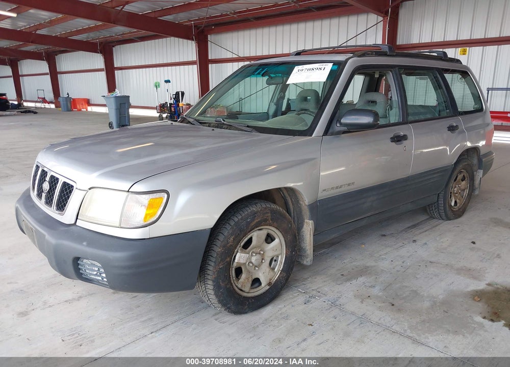 2002 SUBARU FORESTER L VIN: JF1SF63592G700259