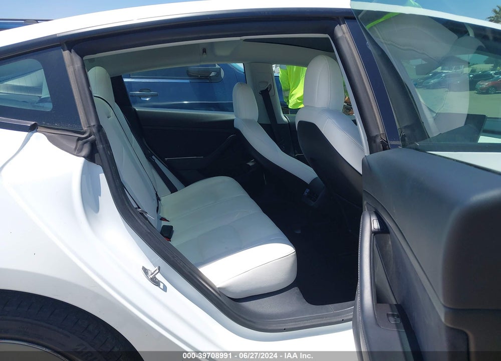 2021 TESLA MODEL 3 STANDARD RANGE PLUS REAR-WHEEL DRIVE VIN: 5YJ3E1EA9MF098023