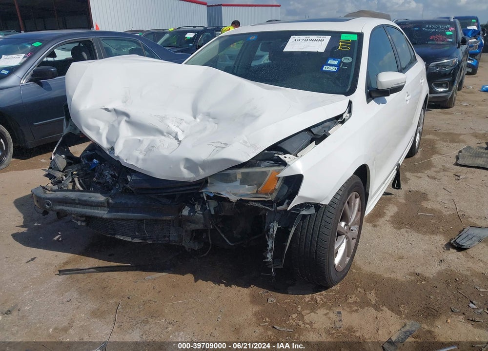 2012 VOLKSWAGEN JETTA 2.5L SE VIN: 3VWDX7AJ5CM358531