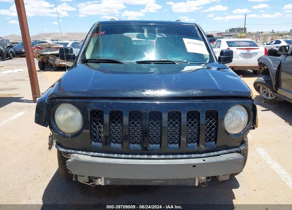 2012 JEEP PATRIOT LATITUDE VIN: 1C4NJRFB3CD696298