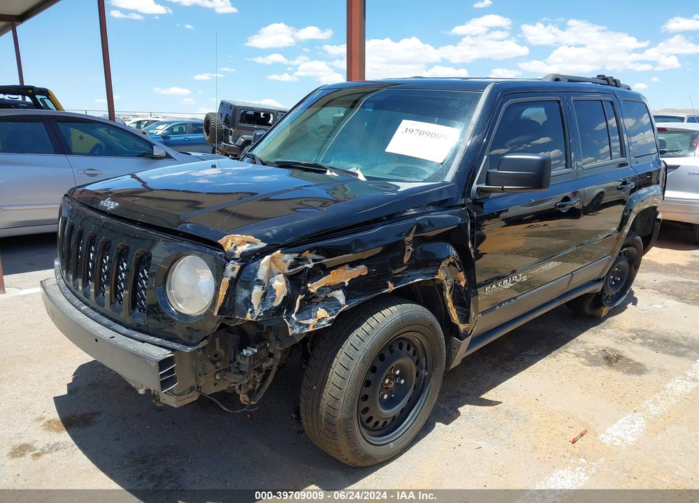 2012 JEEP PATRIOT LATITUDE VIN: 1C4NJRFB3CD696298