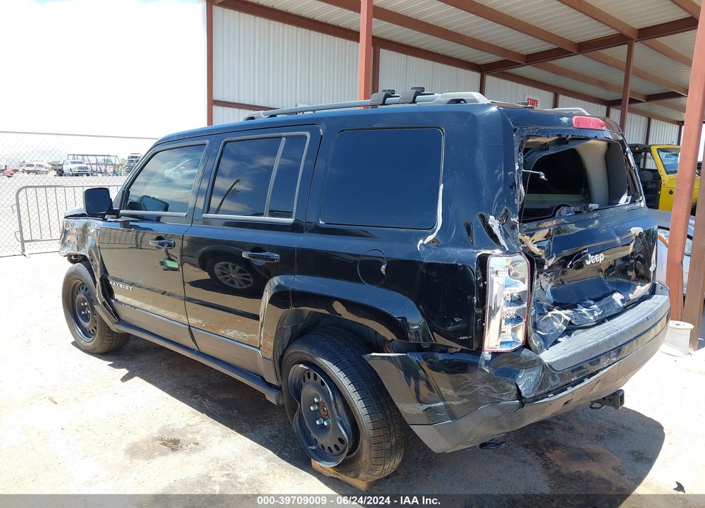 2012 JEEP PATRIOT LATITUDE VIN: 1C4NJRFB3CD696298