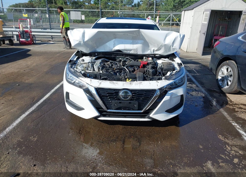 2021 NISSAN SENTRA SV XTRONIC CVT VIN: 3N1AB8CV6MY218866