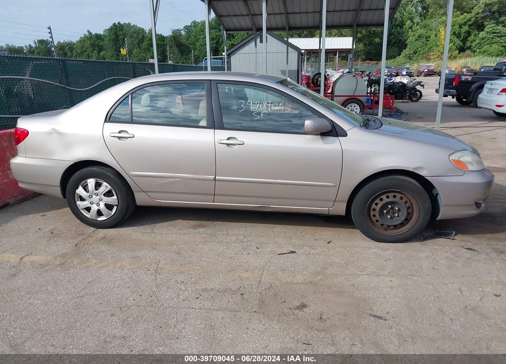 2003 TOYOTA COROLLA LE VIN: 2T1BR32E73C097779