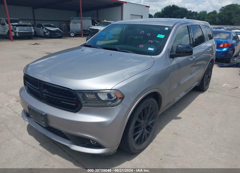 2016 DODGE DURANGO SXT VIN: 1C4RDHAG8GC374547