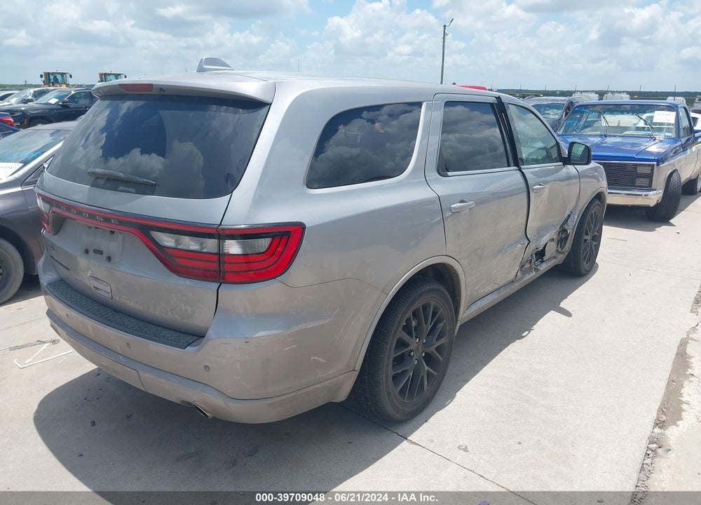 2016 DODGE DURANGO SXT VIN: 1C4RDHAG8GC374547
