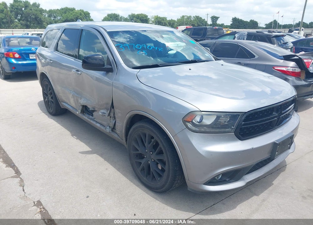 2016 DODGE DURANGO SXT VIN: 1C4RDHAG8GC374547