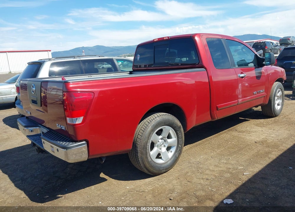 2006 NISSAN TITAN SE VIN: 1N6AA06A66N502442