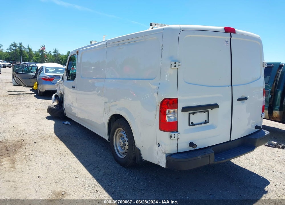 2021 NISSAN NV CARGO NV1500 S STANDARD ROOF V6 VIN: 1N6BF0KM3MN802250