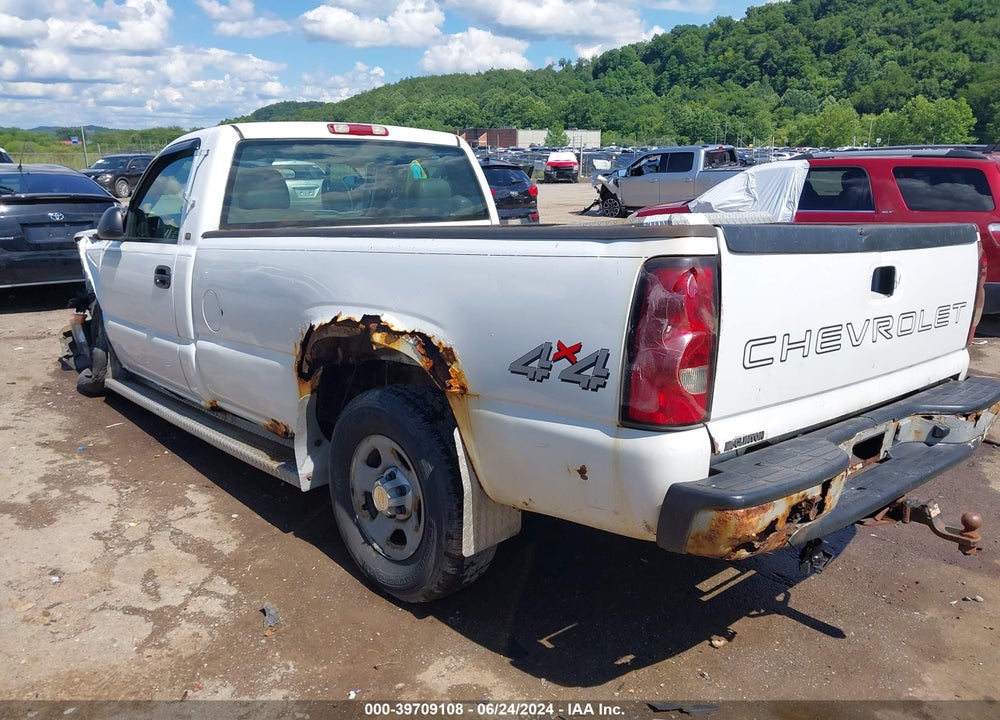 2004 CHEVROLET SILVERADO 1500 WORK TRUCK VIN: 1GCEK14X54Z240790