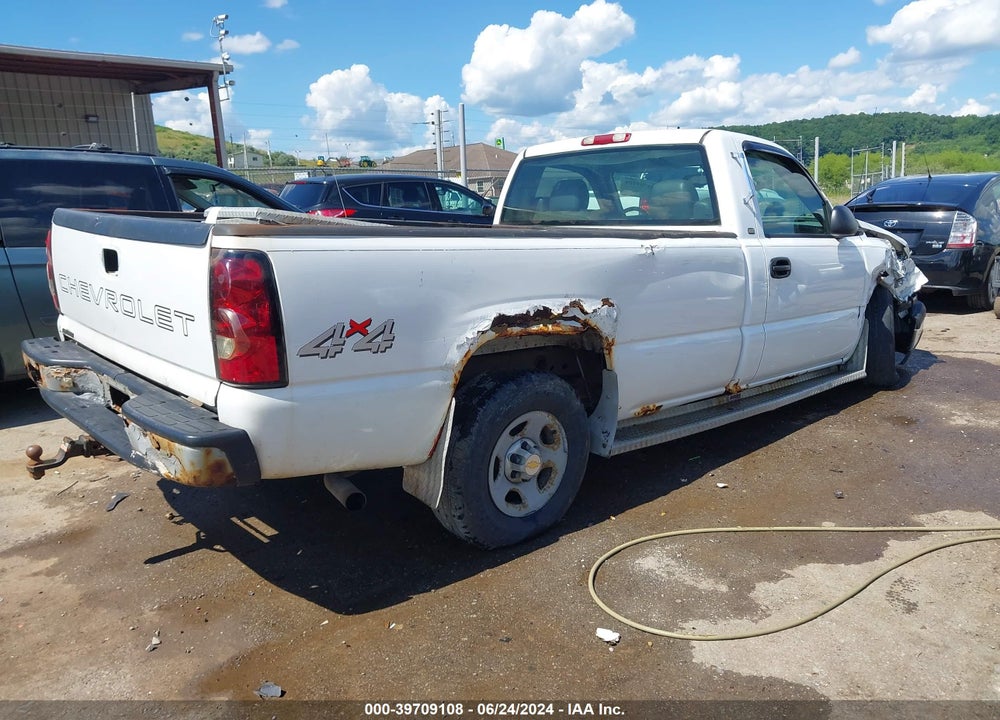 2004 CHEVROLET SILVERADO 1500 WORK TRUCK VIN: 1GCEK14X54Z240790