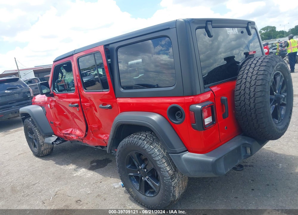 2020 JEEP WRANGLER UNLIMITED SPORT ALTITUDE 4X4 VIN: 1C4HJXDN6LW143146