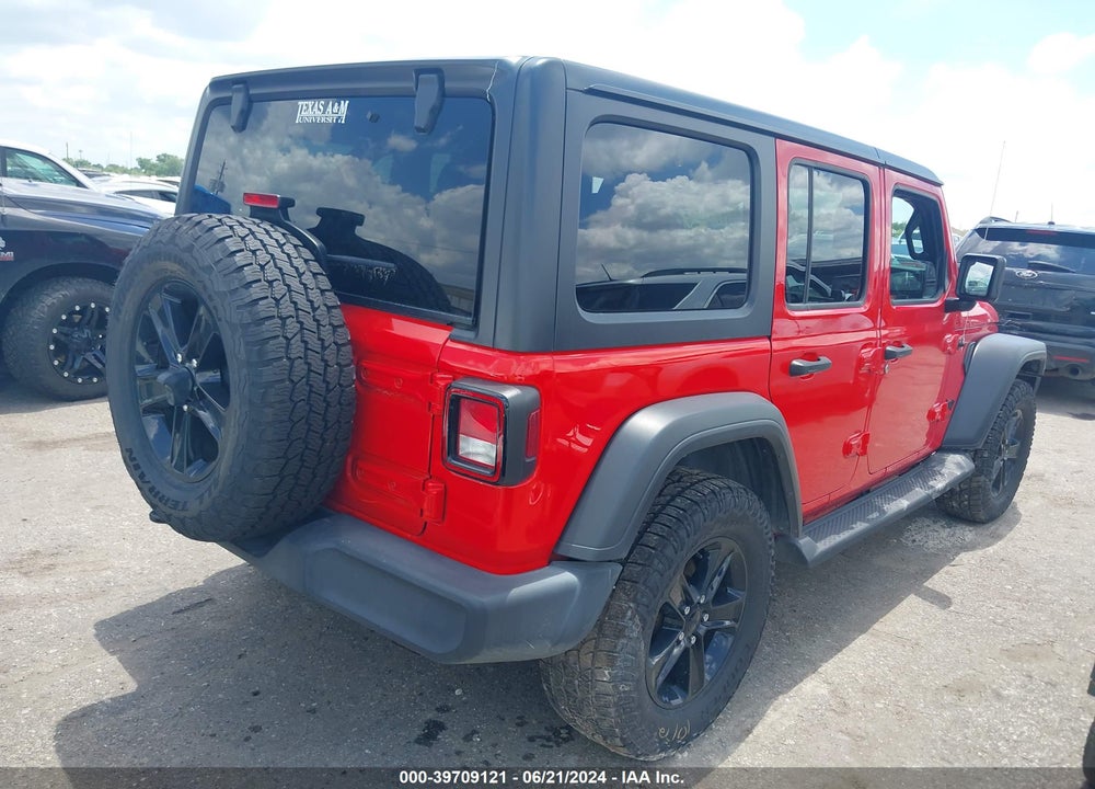 2020 JEEP WRANGLER UNLIMITED SPORT ALTITUDE 4X4 VIN: 1C4HJXDN6LW143146