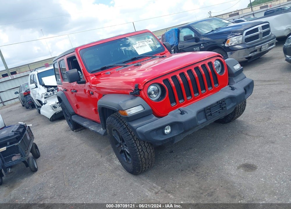 2020 JEEP WRANGLER UNLIMITED SPORT ALTITUDE 4X4 VIN: 1C4HJXDN6LW143146