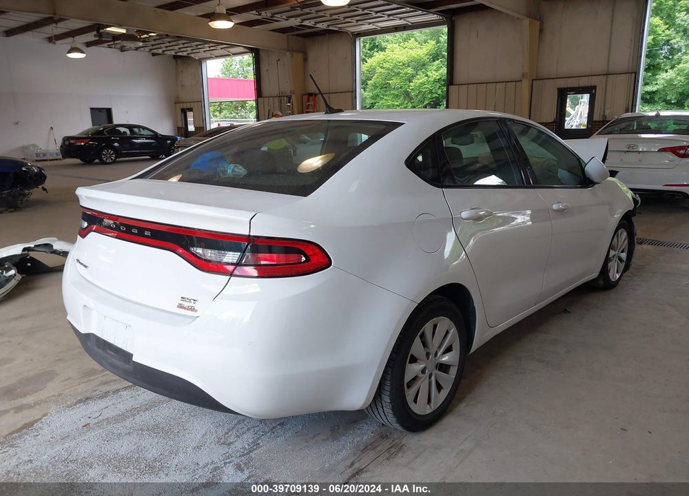 2014 DODGE DART SXT VIN: 1C3CDFBB5ED917927