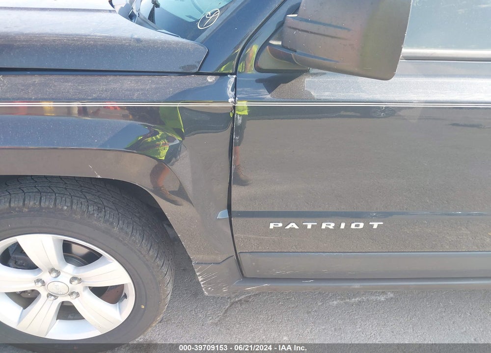 2014 JEEP PATRIOT LATITUDE VIN: 1C4NJPFA3ED648475