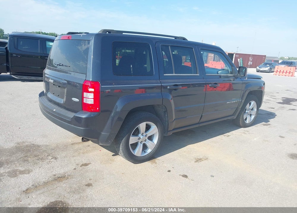 2014 JEEP PATRIOT LATITUDE VIN: 1C4NJPFA3ED648475