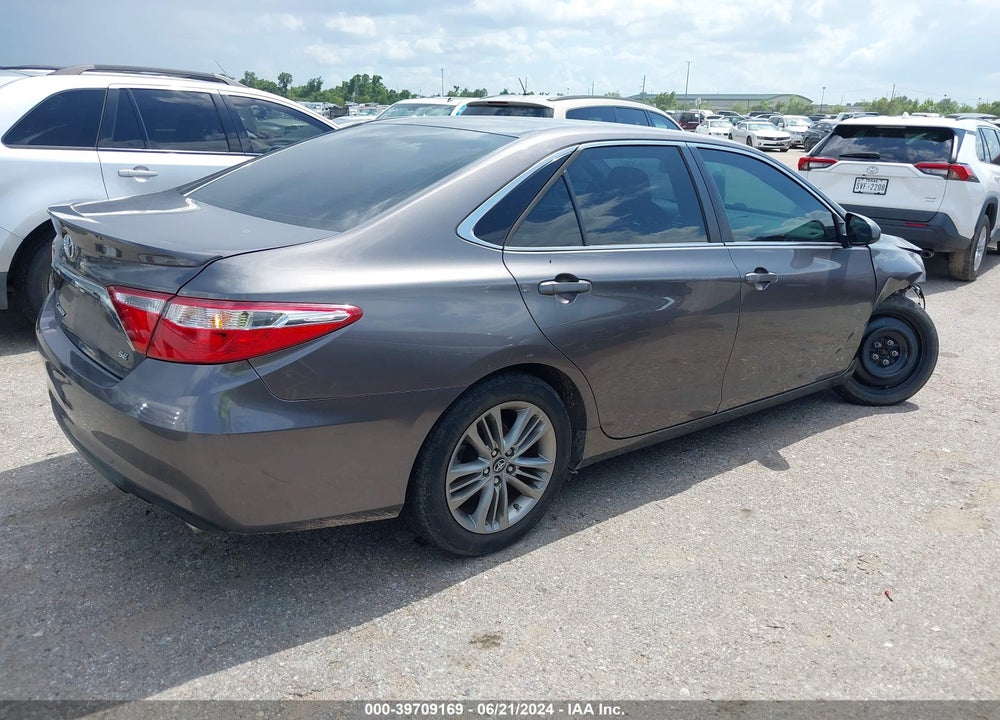 2016 TOYOTA CAMRY SE VIN: 4T1BF1FK8GU265849