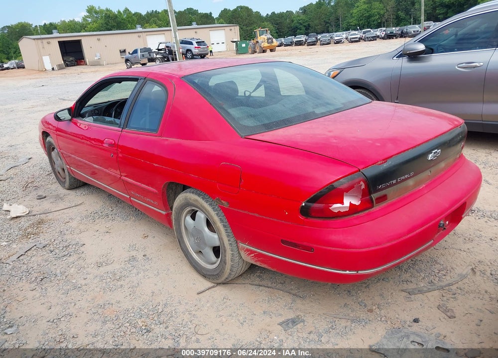 1999 CHEVROLET MONTE CARLO LS VIN: 2G1WW12M2X9276879