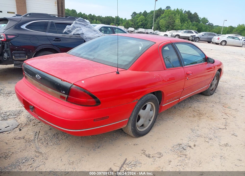1999 CHEVROLET MONTE CARLO LS VIN: 2G1WW12M2X9276879