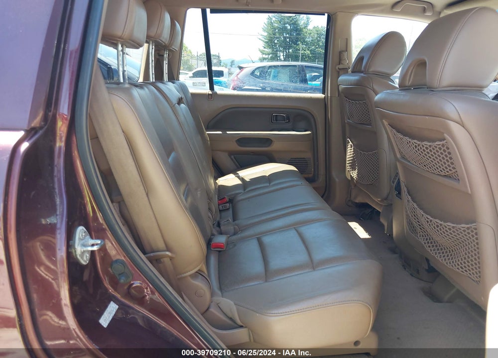 2008 HONDA PILOT EX-L VIN: 5FNYF18738B040188