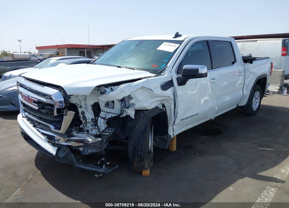 2022 GMC SIERRA 1500 LIMITED 4WD  SHORT BOX SLE VIN: 3GTP9BEK3NG138631