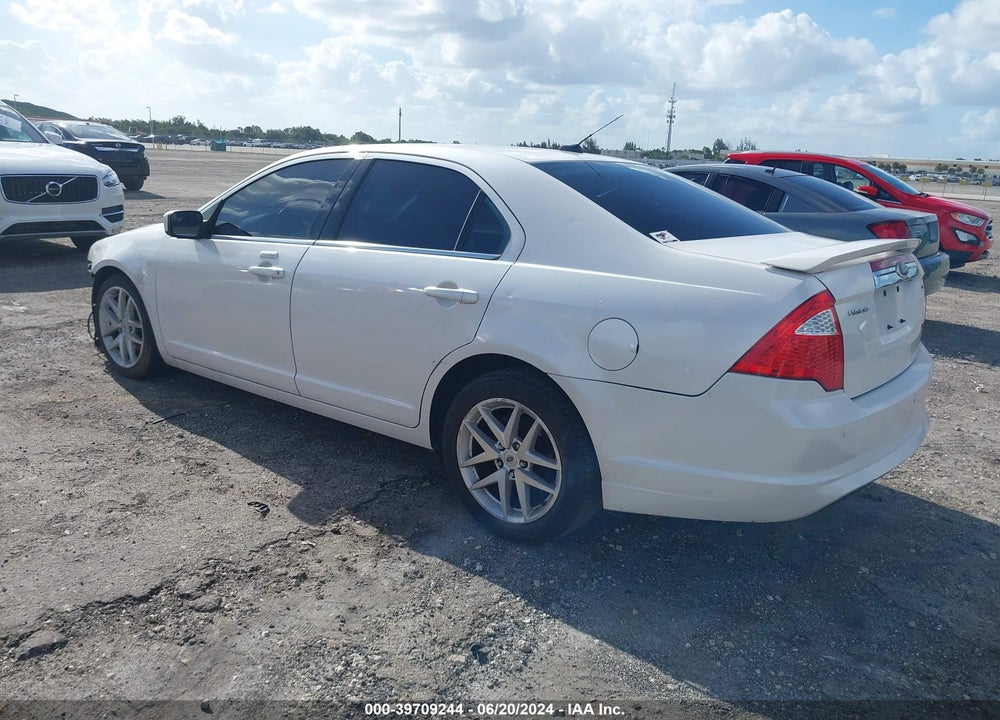 2011 FORD FUSION SEL VIN: 3FAHP0JA3BR147072