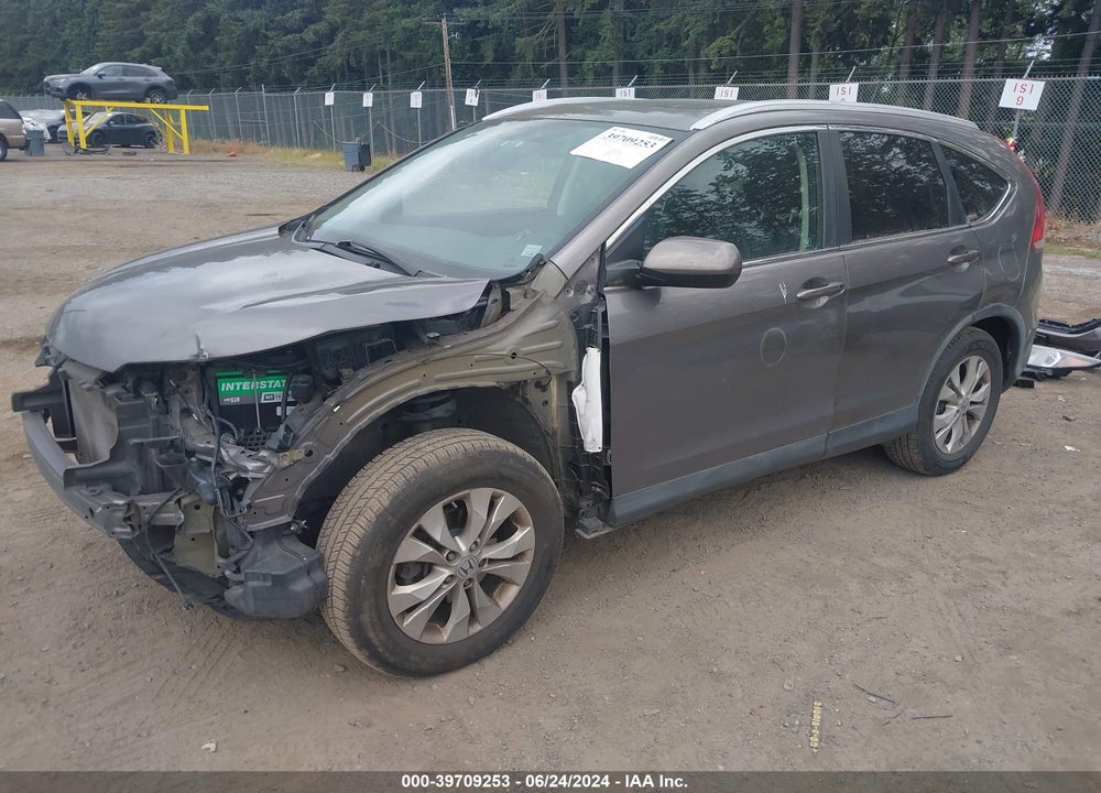 2012 HONDA CR-V EX-L VIN: 5J6RM4H76CL018097