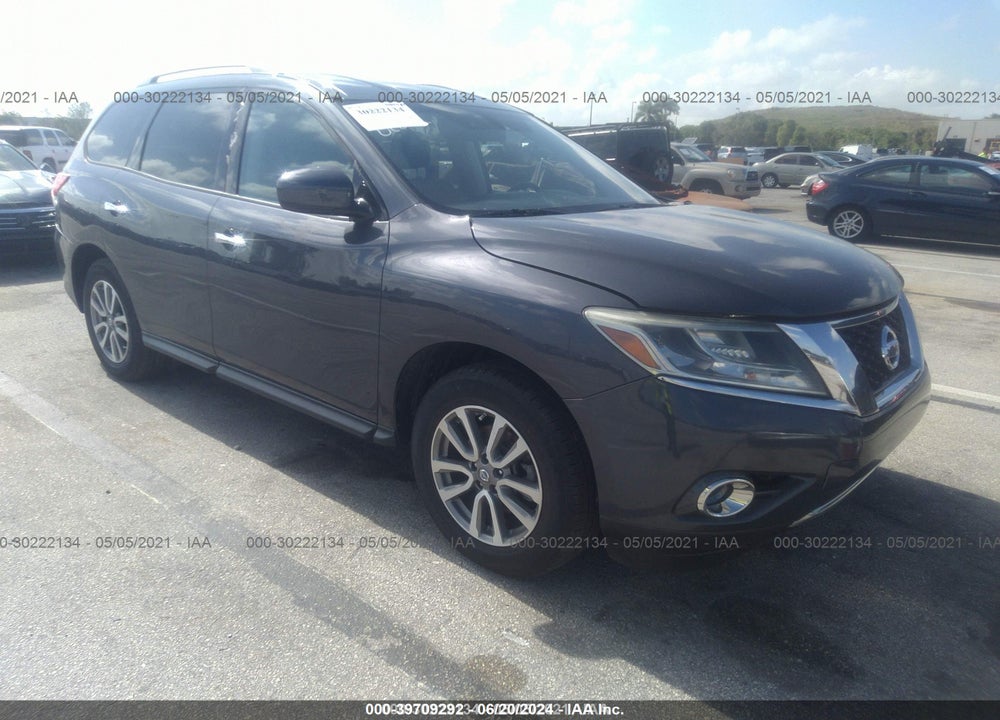 2013 NISSAN PATHFINDER SV VIN: 5N1AR2MN0DC622514